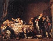 GREUZE, Jean-Baptiste The Punished Son dgs USA oil painting artist
